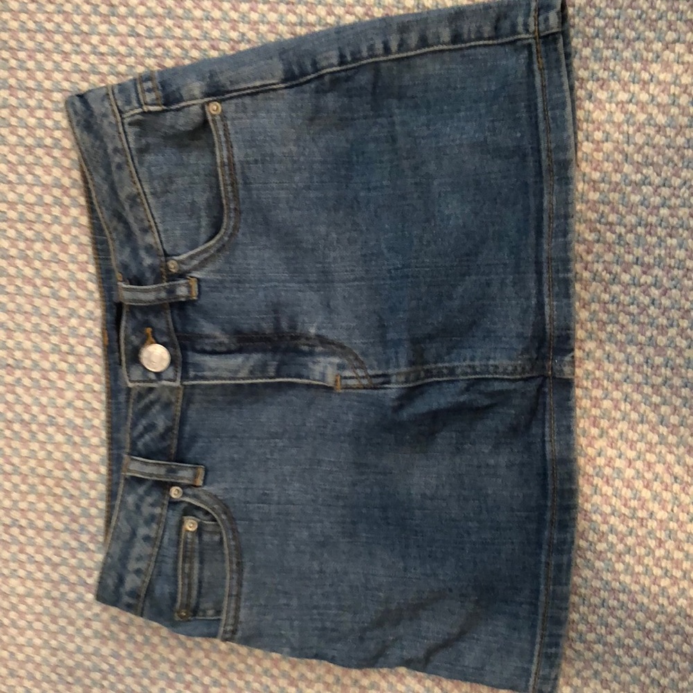 Jean skirt from urban outfitters